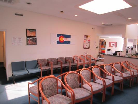 Our waiting area.