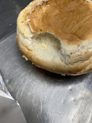 Rat bites in the bread