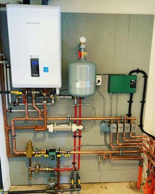 Navieen tankless install