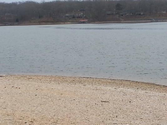 Beach Area. Mid March.