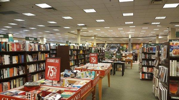 Back of Store at Barnes and Noble Olentangy River Rd.