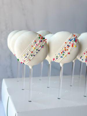 Birthday Disc Cake Pops