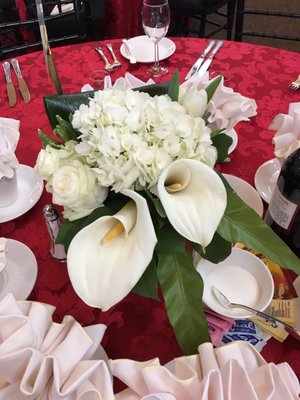 Flowers from 2017 Awards Dinner