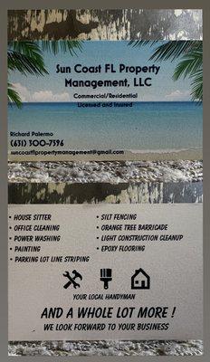 Sun Coast FL Property Management