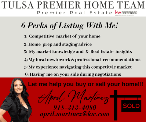 6 Perks of Listing With Me!