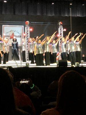 MSD Lawrence Central HS performs in the Edgewood HS Contest of Champions Show Choir competition 2020