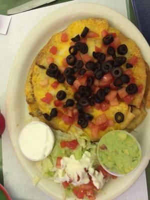 Shredded beef Super Mexican Pizza