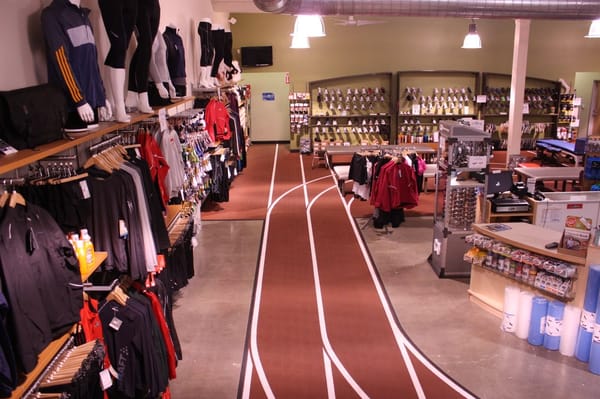 Mondo Track to test your footwear