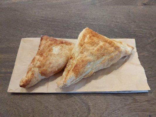 Apple and Pineapple turnovers.