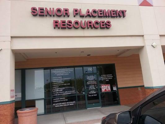 Business located in the Big Lots  Shopping Center at Reems and Grand