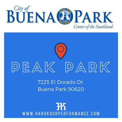 New Location: William Peak Park (Buena Park, CA)