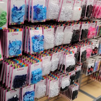 Hair accessories aisle