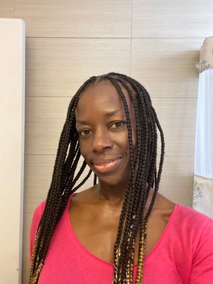 Knotless braids