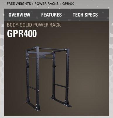 Power rack