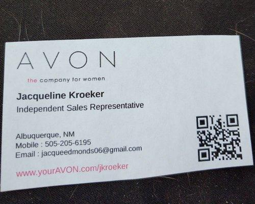 My business card