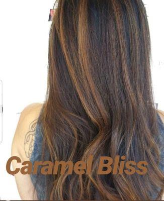 Caramel highlights