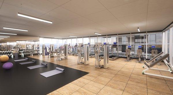 Fitness Center at Tower 28, Long Island City, NY