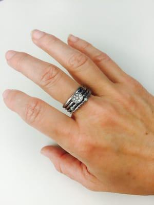 Cute stacking ring set for cheap!