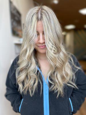 Full Blonde highlight- lighter and Brighter package