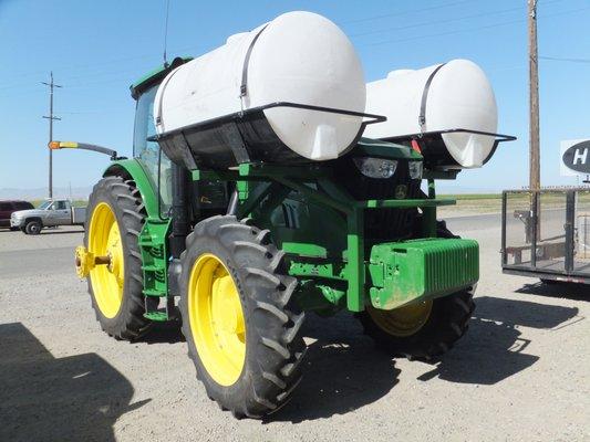 CUSTOM MADE TRACTOR TANK RACK