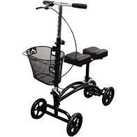 Knee scooters can be purchased or rented Weekly or monthly