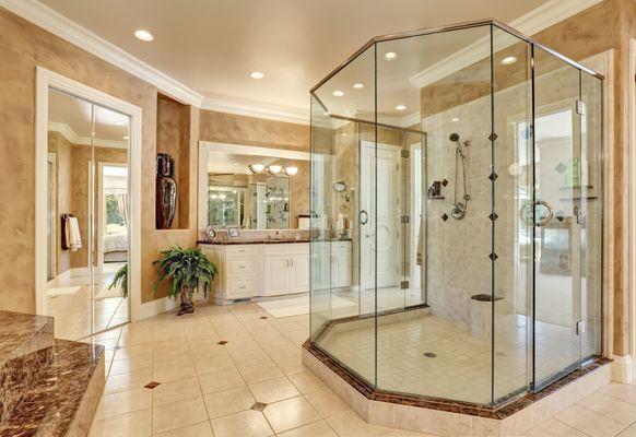 Custom bathroom remodel