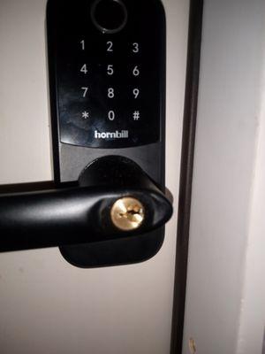 Key pad lock out