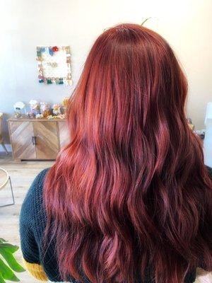 Rich reds by Brooke @Brookliina.hair