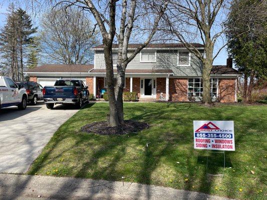 Everlast siding installation