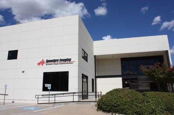 Speedpro Imaging Irving office in Las Colinas.