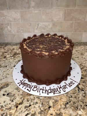 German Chocolate Birthday Cake