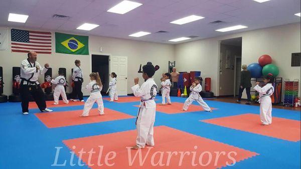 5-6 Year Olds. Little Warriors Class.