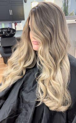 Fall Blonde Balayage