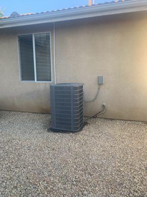 New Condenser installation