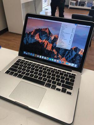 $450 2013 MacBook Pro. Fully tested by techicians specializing in Apple and warrantied free for 6 months!