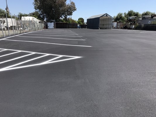 Concord business seal-coat & striping