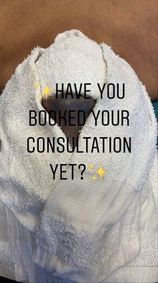 A great Facial starts with a Consultation