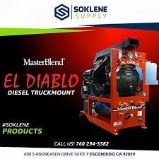 El Diablo Diesel Truckmount  @masterblend  (760)294-5582