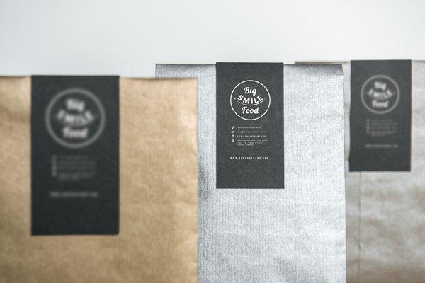 Big Smile Food Packaging Mockup