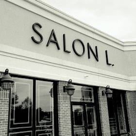 The front of our salon