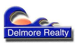 Logo for Delmore Realty of Maui Hawaii.