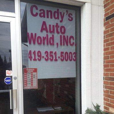 Candy's Auto World