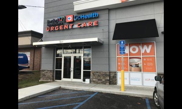 Hartford HealthCare-GoHealth Urgent Care Bristol, CT Location Entrance