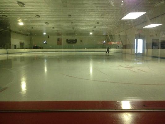 Ice rink used mostly for rentals rather than public skate.