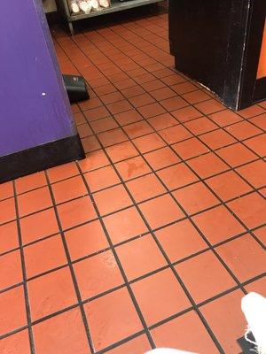 Dirty looking floors