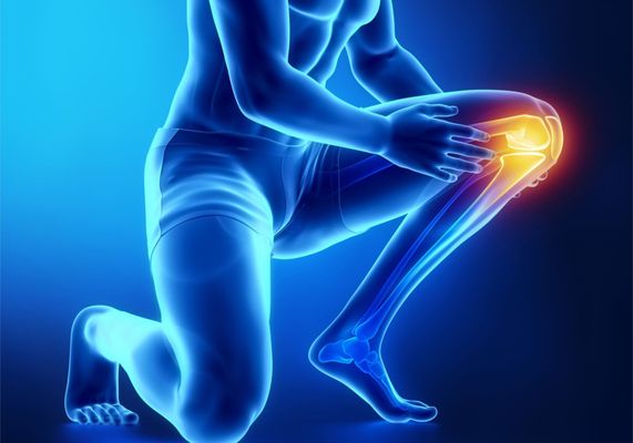 Knees ligaments and tendons bear incredible loads. Massage therapy loosens tissues & reduces the likelihood of injury.