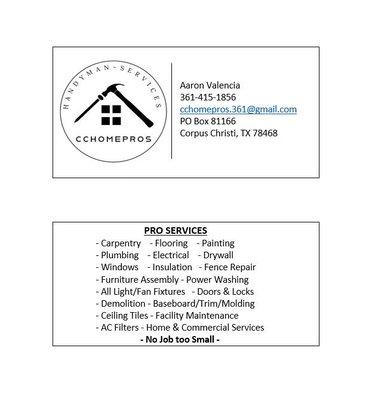 CC Home Pros - Handyman Services 