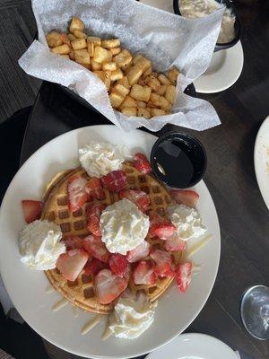 Strawberry Waffle