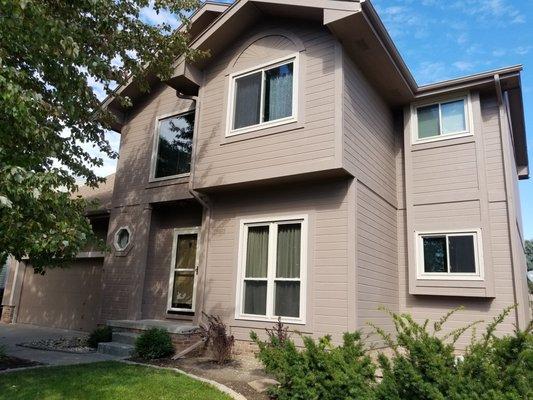 Before & After Exterior Painting in Omaha, NE