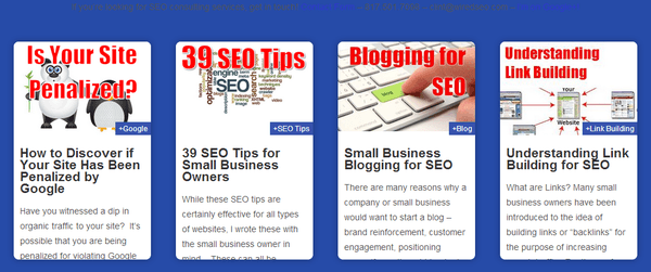 Small Business SEO Articles